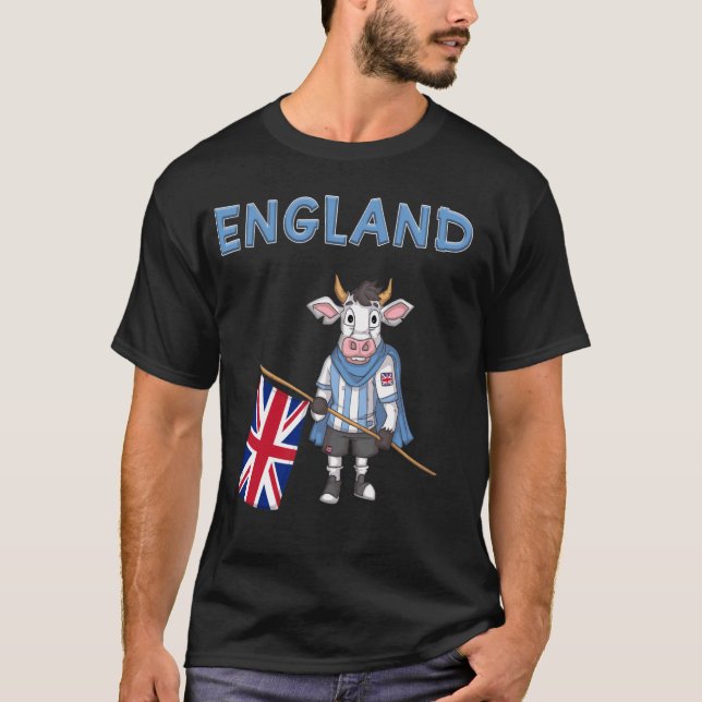 Camiseta Vaca británica (Anverso)