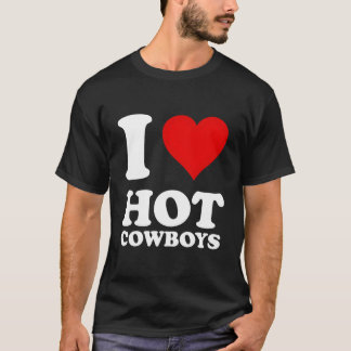 Camiseta Vaca Caliente Me Encanta Rojo Él