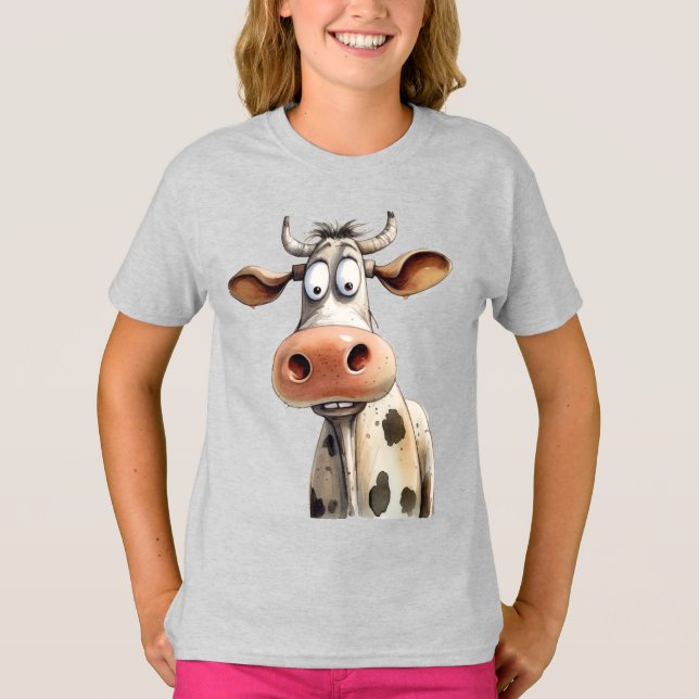 Camiseta Vaca caprichosa (Anverso)