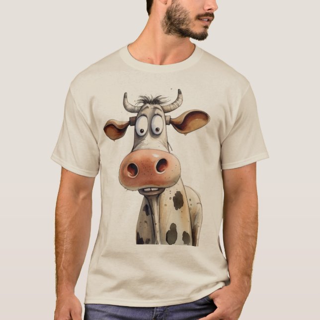 Camiseta Vaca caprichosa (Anverso)