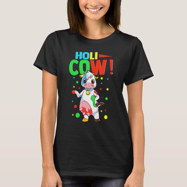 Camiseta Vaca Colorida (Anverso)