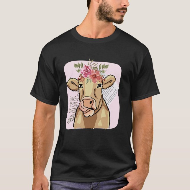 Camiseta Vaca Cottage Core (Anverso)