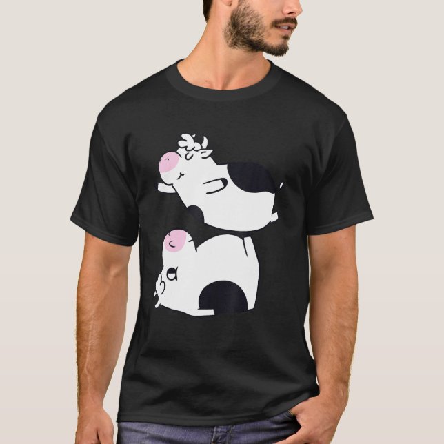 Camiseta Vaca de Acroyoga (Anverso)