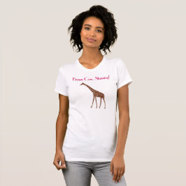 Camiseta Vaca de Brown. ¡Atontamiento! Corazón de Mónica -