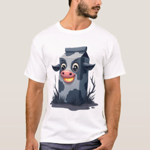 Camiseta Vaca de Cartón de Leche Maldita