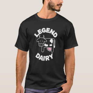 Camiseta Vaca de Chiste de leche para granjeros lecheros de