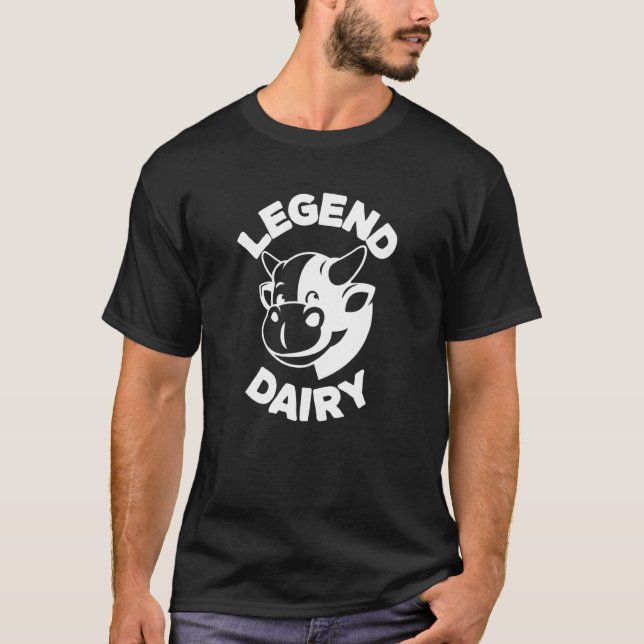 Camiseta Vaca de Chiste lechero legendario (Anverso)