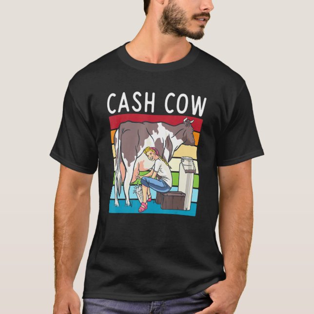 Camiseta Vaca de Dinero (Anverso)
