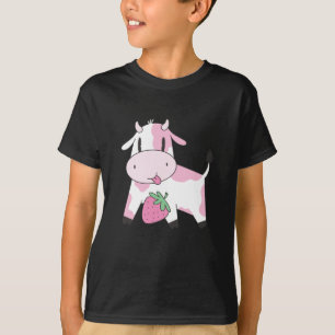 Camiseta Vaca de fresa