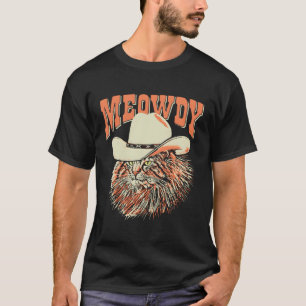 Camiseta Vaca de gato de música country de Meowdy