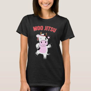 Camiseta Vaca de Jujutsu Animal de Granja Lindo