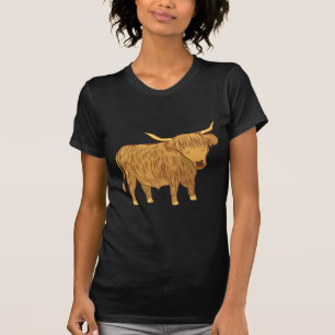 Camiseta vaca de la montaña (coo)