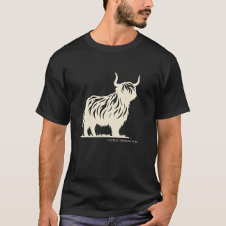 Camiseta Vaca de las Tierras Altas de Cattle Creek