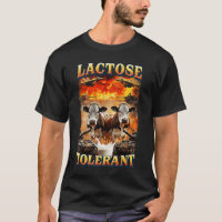 Vaca de moda para ropa láctea tolerante a la lacto