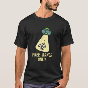 Camiseta Vaca de secuestro de OVNI para Alimentos Orgánicos
