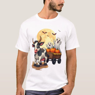 Camiseta Vaca del paseo en heno embrujado