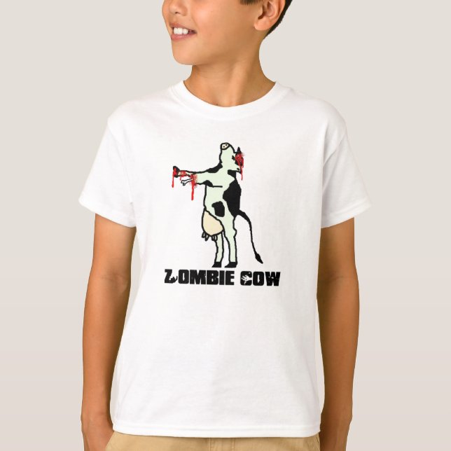 Camiseta Vaca del zombi (Anverso)
