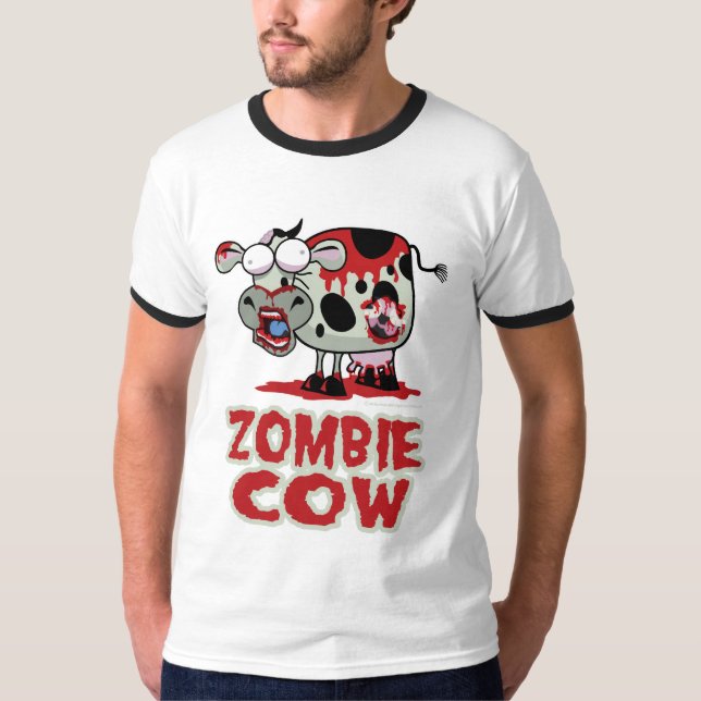 Camiseta Vaca del zombi (Anverso)