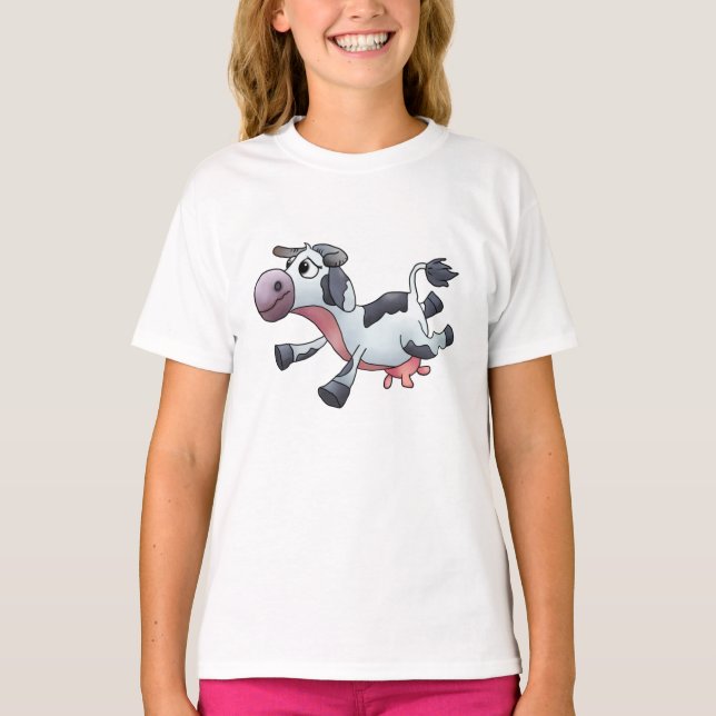Camiseta Vaca divertida (Anverso)