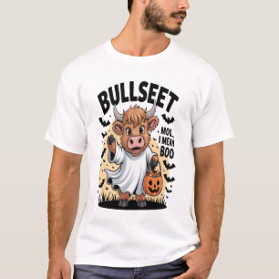 Camiseta Vaca Divertida Halloween