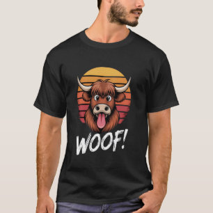 Camiseta Vaca divertida toro ganado novillo vintage puesta