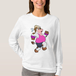 Camiseta Vaca en ejecución