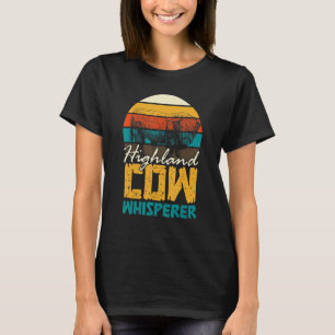 Camiseta Vaca Escocia Highland Cow Ganado Escocés Diversión