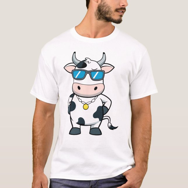 Camiseta Vaca estilo Moo (Anverso)