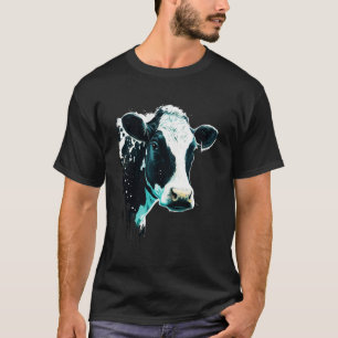 Camiseta Vaca Face Cow Cultivo de Vaca 1