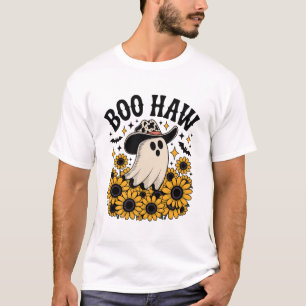 Camiseta Vaca fantasma del oeste de Boo Haw Halloween