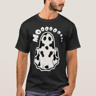 Camiseta Vaca Fantasma Moo Boo - Vaca Fantasma Divertida
