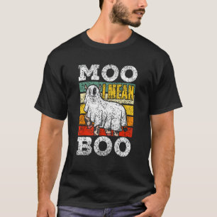 Camiseta Vaca Fantasma Vacas Vaca Halloween Quiero Decir Bu