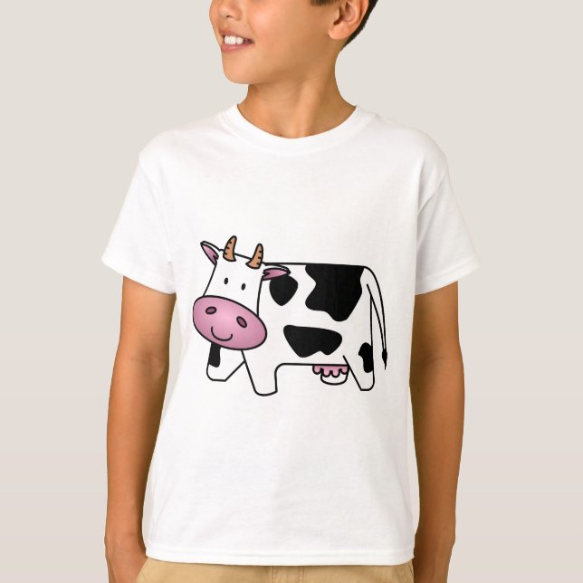 Camiseta Vaca feliz (Anverso)