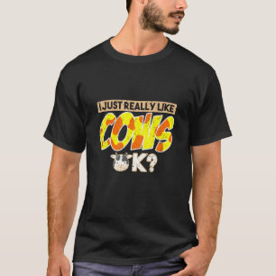 Camiseta Vaca Granjera Animal