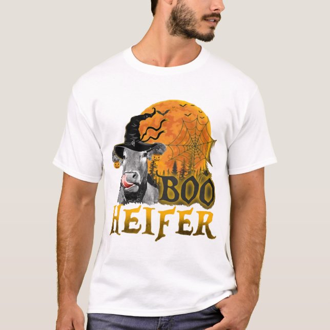 Camiseta Vaca Halloween (Anverso)