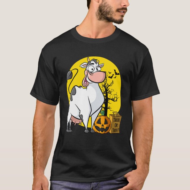 Camiseta Vaca Halloween (Anverso)
