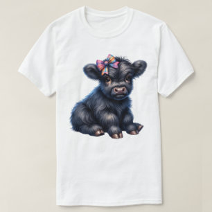 Camiseta Vaca Highland Adorable