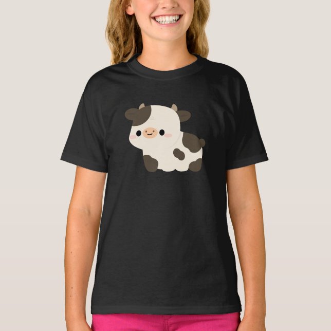 Camiseta Vaca Holstein (Anverso)