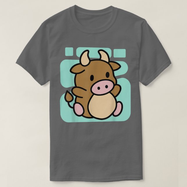 Camiseta Vaca infantil de vaca pura (Diseño del anverso)