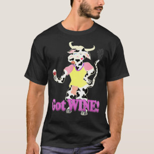 Camiseta Vaca Inspiradora Teni Fiesta de Vino