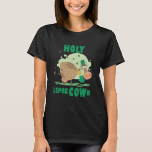 Camiseta Vaca irlandesa del día de San Patricio