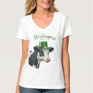 Camiseta Vaca irlandesa   Que comiencen las travesuras