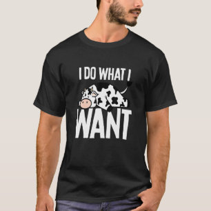 Camiseta Vaca Lechera Hago Lo Que Quiero