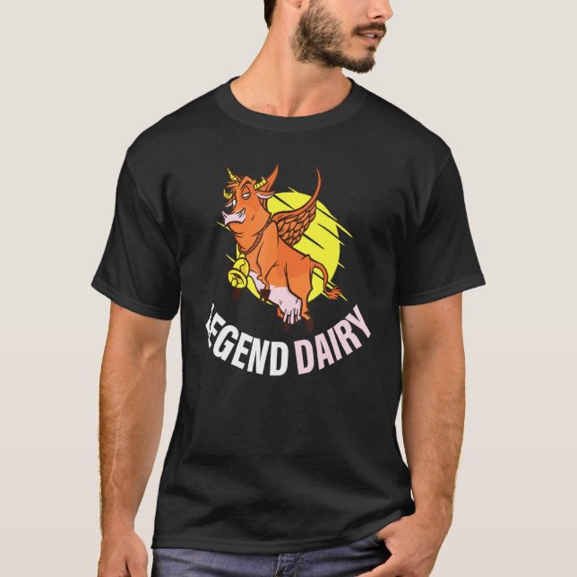 Camiseta Vaca lechera legendaria (Anverso)