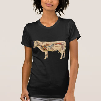 Camiseta Vaca linda anatómica