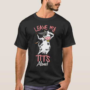 Camiseta Vaca linda antidácteos derechos de los animales a