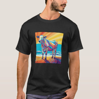 Camiseta Vaca Linda Hombres Mujeres Niños 9
