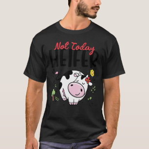 Camiseta Vaca linda No hoy Novilla Mujeres Niña Ropa de niñ