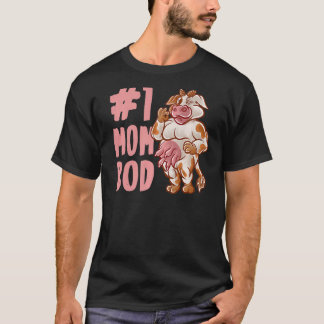 Camiseta Vaca Mamá Mejor Mamá Bod Mamá Mama Novilla Día de 