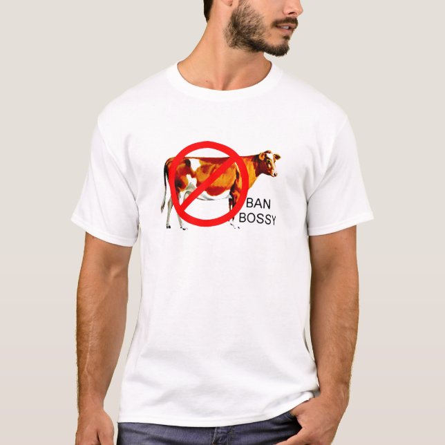 Camiseta Vaca mandona de la campaña de la prohibición (Anverso)